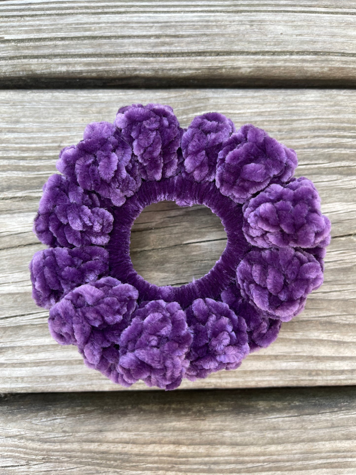 Royal Purple Scrunchie