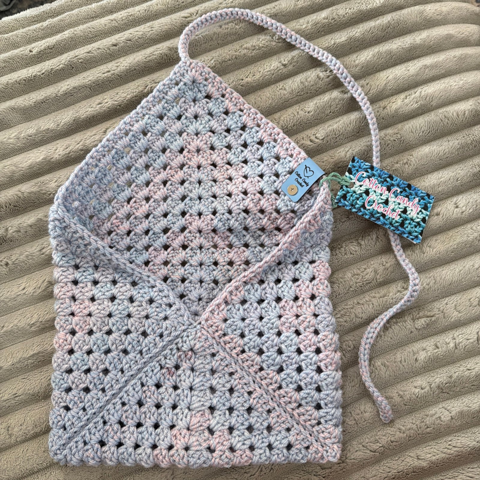 Book/Kindle Cover - Twinkle Pastel - Wrap Around Envelope Closure