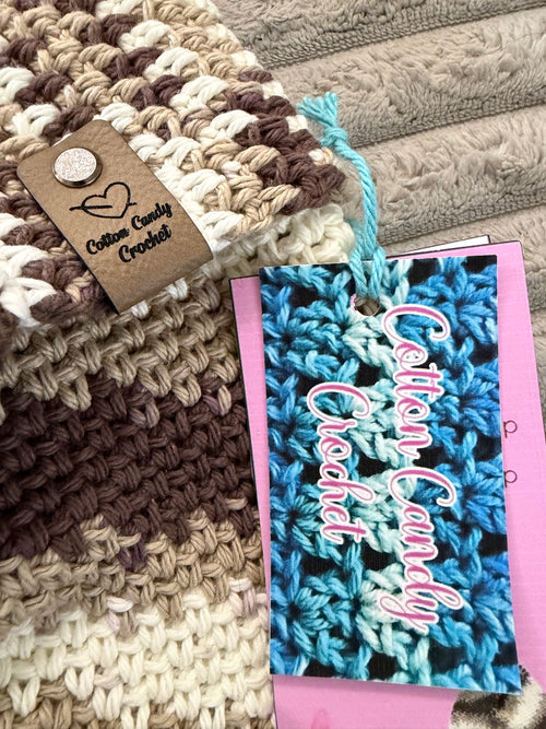 Japanese Knot Bag in Mocha Latte