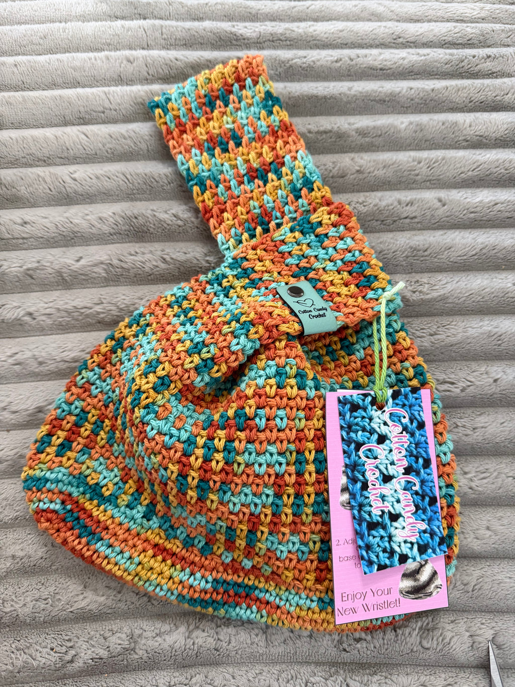 Japanese Knot Bag in Desert Gold