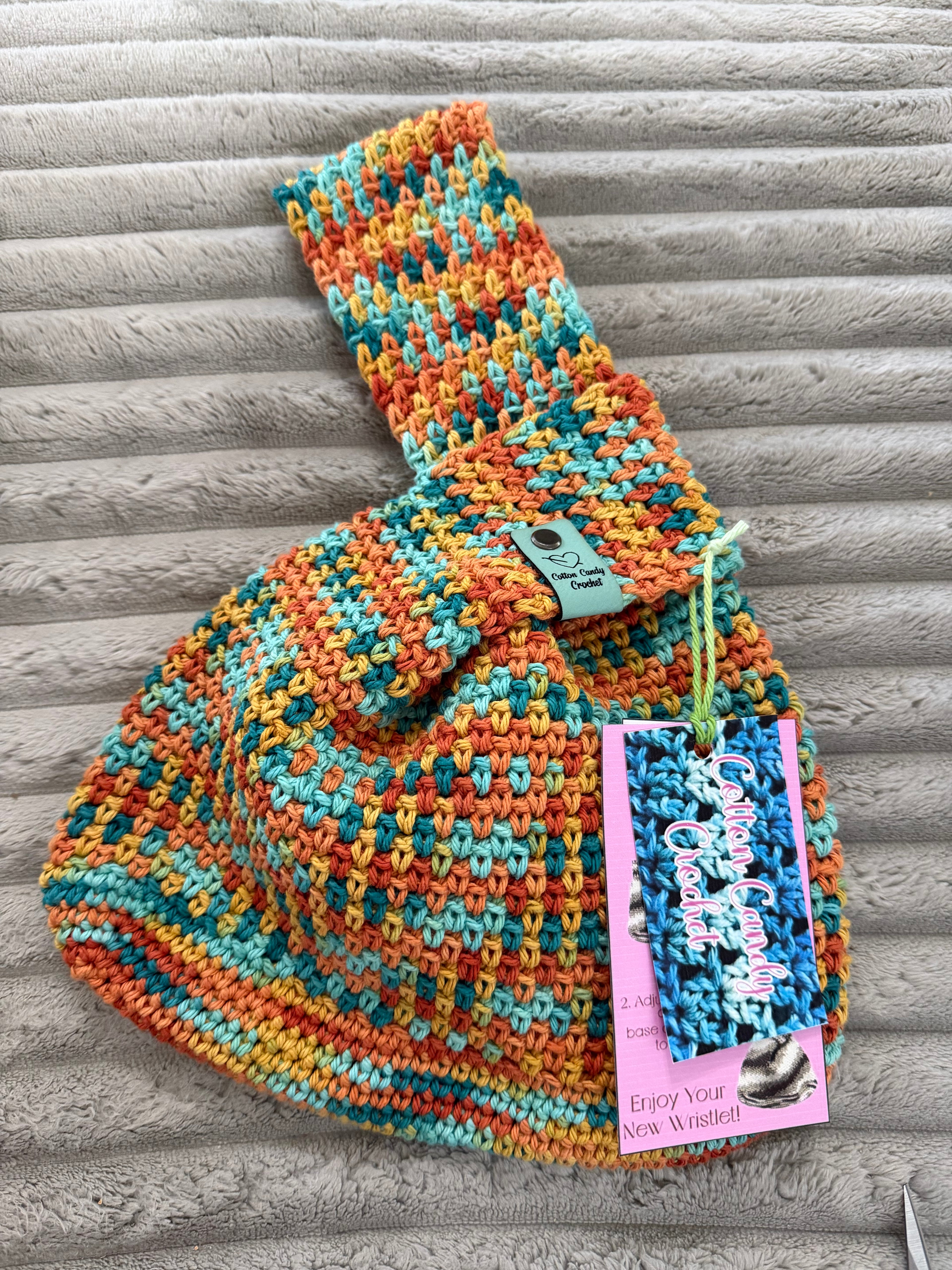 Japanese Knot Bag in Desert Gold