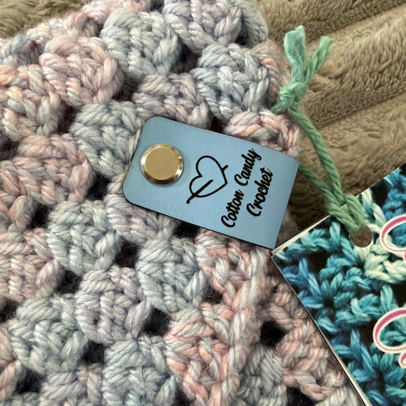 Book/Kindle Cover - Twinkle Pastel - Wrap Around Envelope Closure