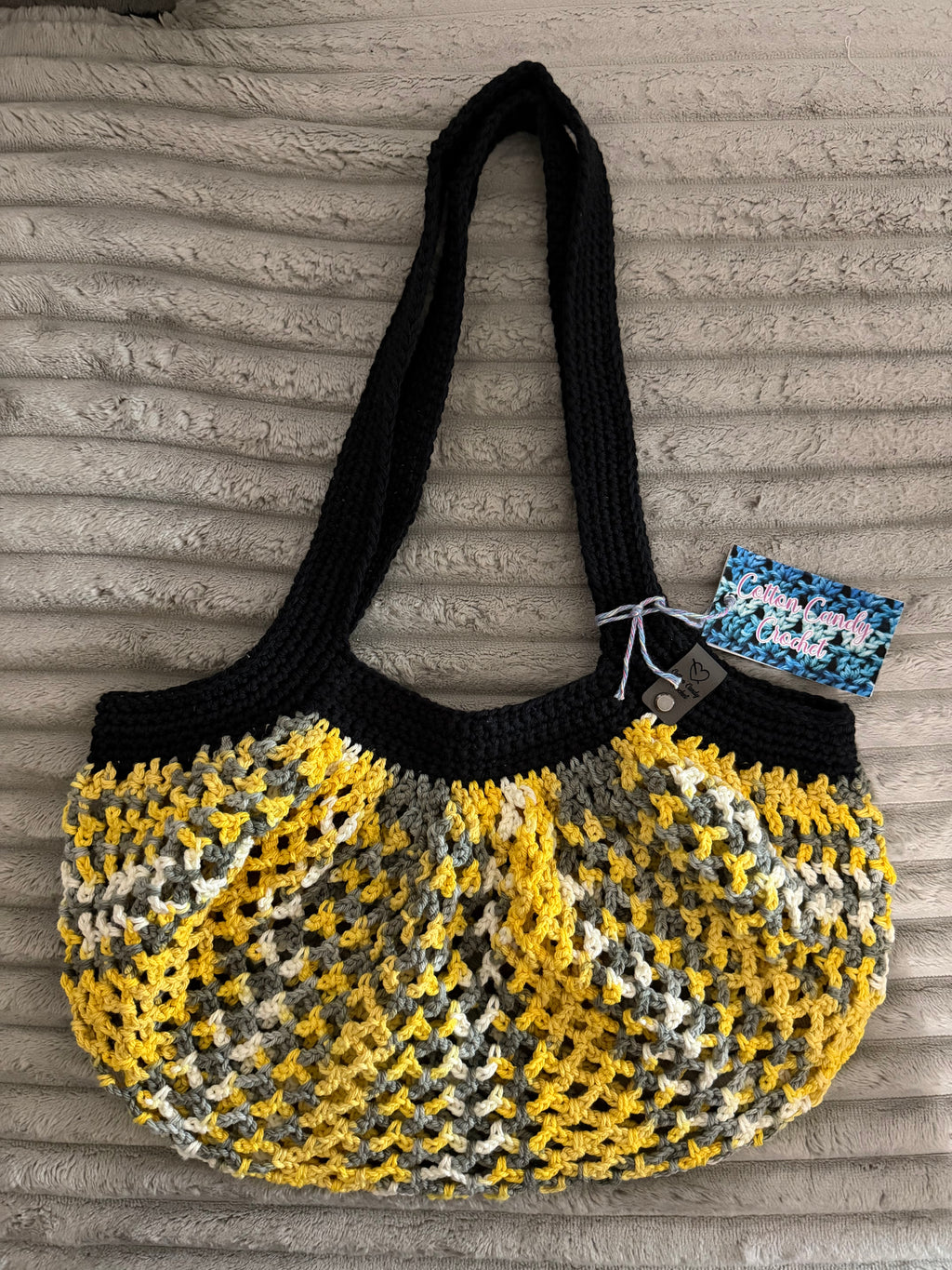 Mesh Market Bag - Appstate Spirit Ombré