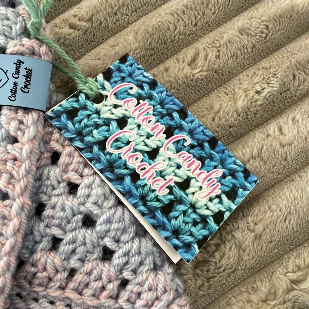 Book/Kindle Cover - Twinkle Pastel - Wrap Around Envelope Closure