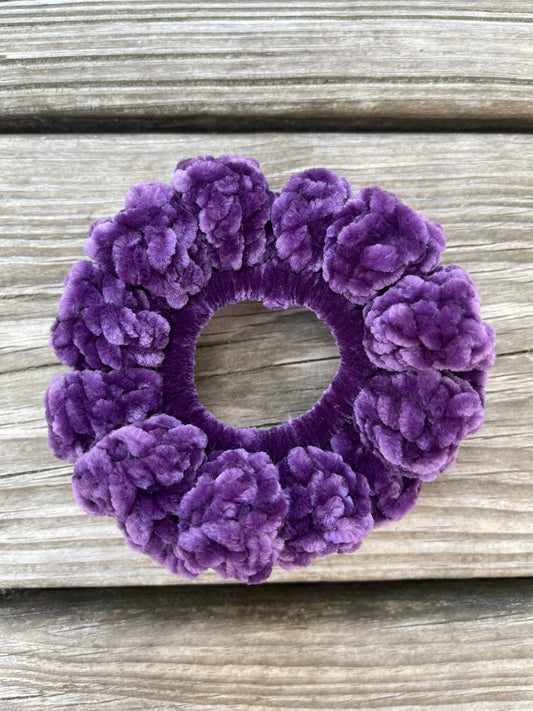 Royal Purple Scrunchie