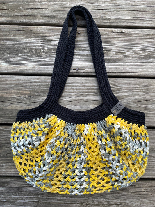 Mesh Market Bag - Appstate Spirit Ombré
