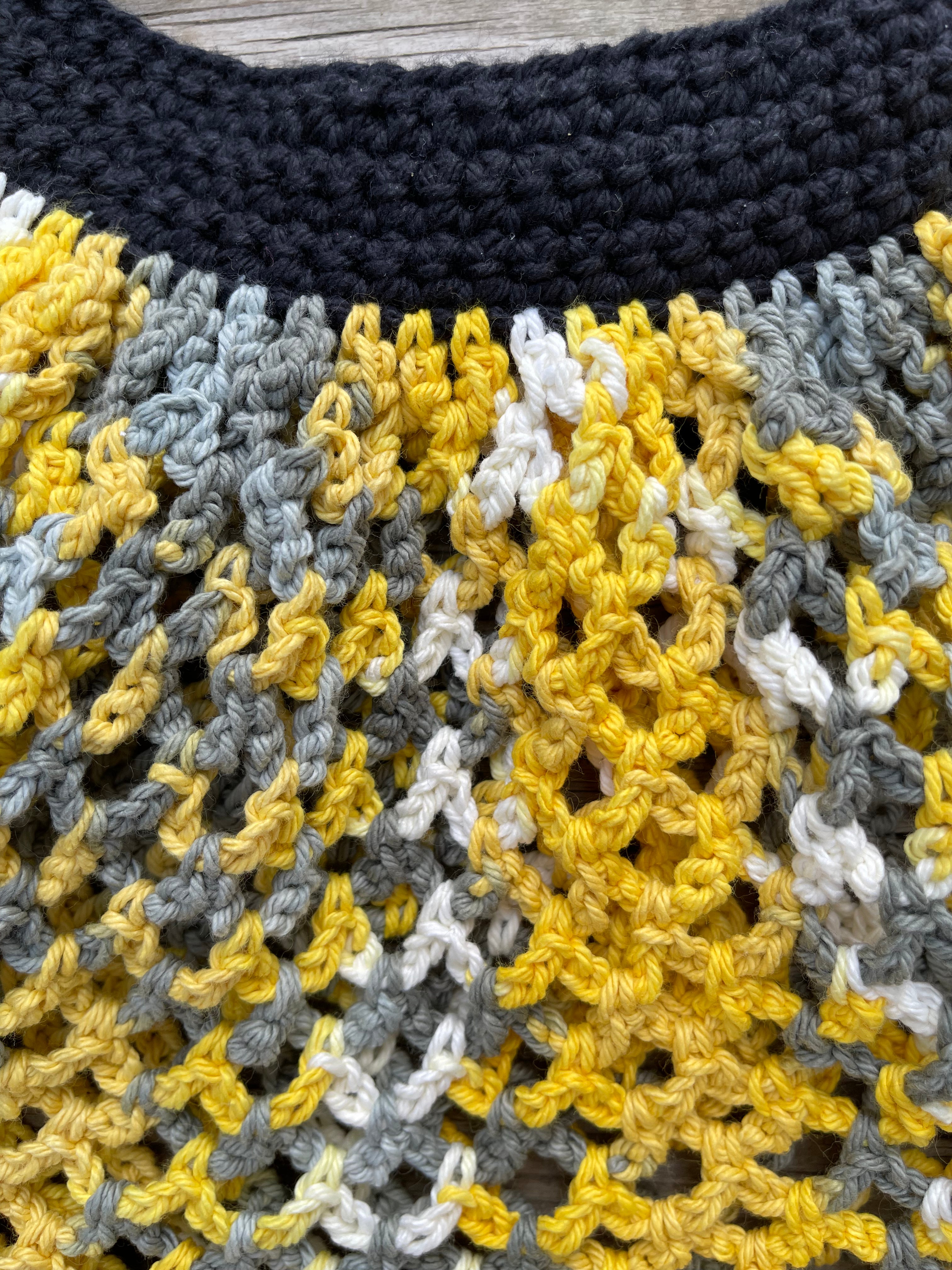 Mesh Market Bag - Appstate Spirit Ombré