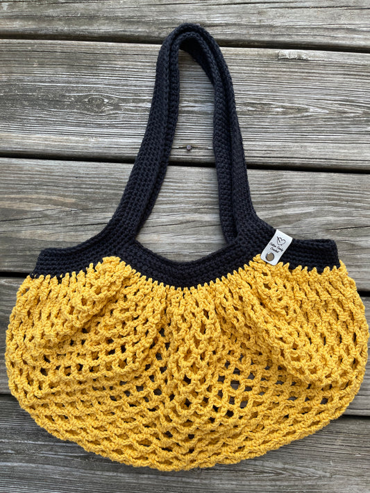 Mesh Market Bag - Appstate Spirit Solid
