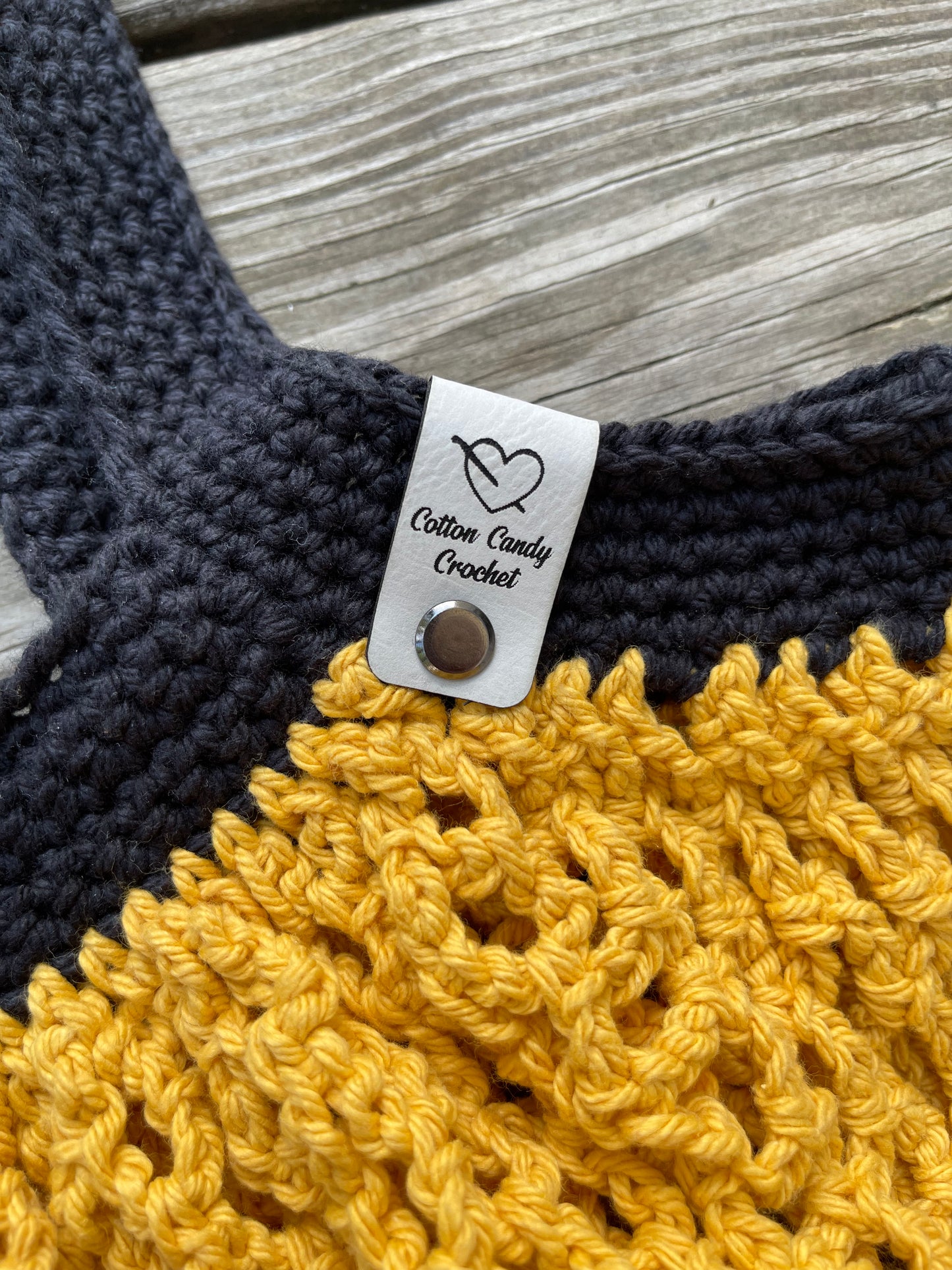 Mesh Market Bag - Appstate Spirit Solid